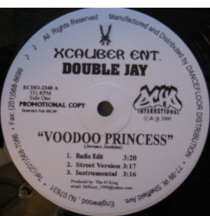 Double Jay (2) : Voodoo Princess / Big Ballers V12 (12", Promo)