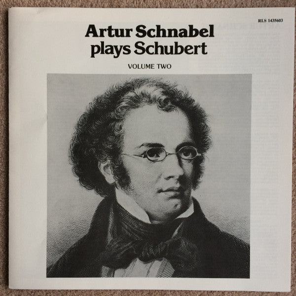 Artur Schnabel, Franz Schubert : Plays Schubert Volume 2 (3xLP, Mono + Box, Comp)