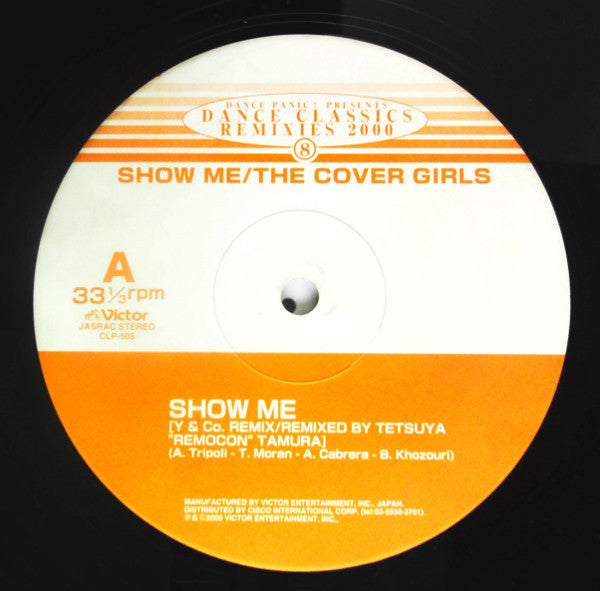 The Cover Girls : Show Me (12")
