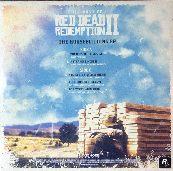 Various : The Music Of Red Dead Redemption II: The Housebuilding EP (10", EP, Ltd, Blu)
