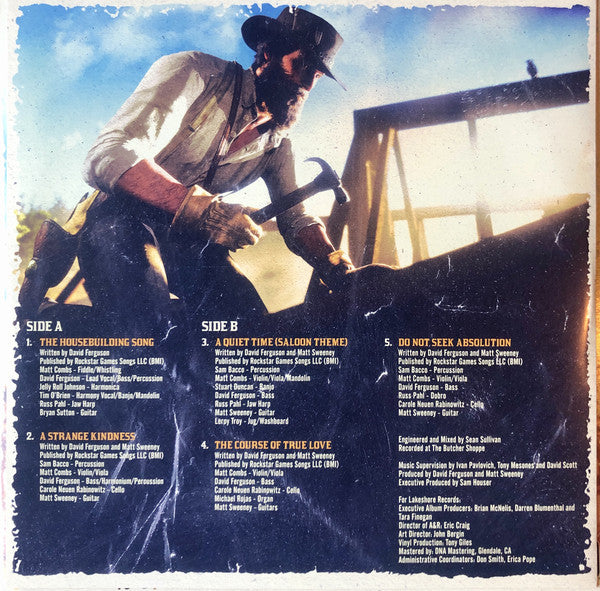 Various : The Music Of Red Dead Redemption II: The Housebuilding EP (10", EP, Ltd, Blu)