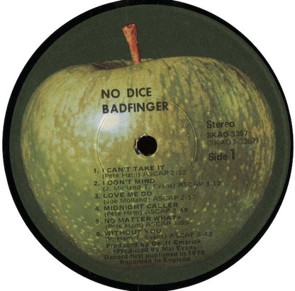 Badfinger : No Dice (LP, Album, Los)