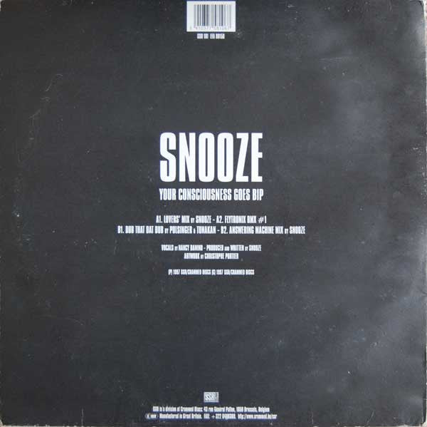 Snooze : Your Consciousness Goes Bip (12")