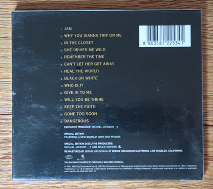 Michael Jackson : Dangerous (CD, Album, RE, S/Edition)