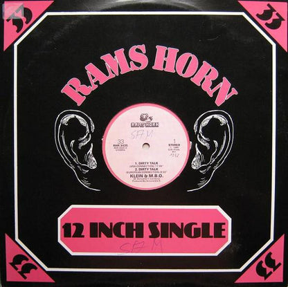 Klein & M.B.O. : Dirty Talk (12", RE)
