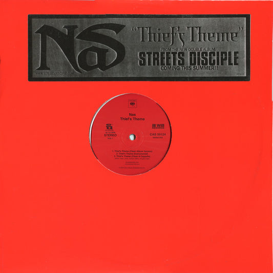 Nas : Thief's Theme (12", Promo)