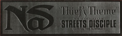 Nas : Thief's Theme (12", Promo)