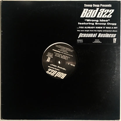 Bad Azz Featuring Snoop Dogg : Wrong Idea (12", Single, Promo)