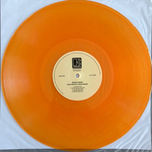 Bruno Mars : Doo-Wops & Hooligans (LP, Album, Ltd, RE, Ora)