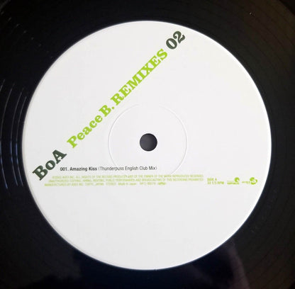 BoA : Peace B. Remixes 02 (12")