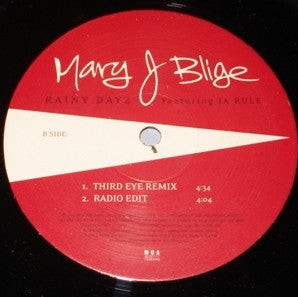 Mary J Blige* Featuring Ja Rule : Rainy Dayz (12")