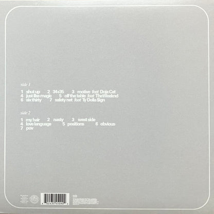 Ariana Grande : Positions (LP, Album, Ltd, Cle)