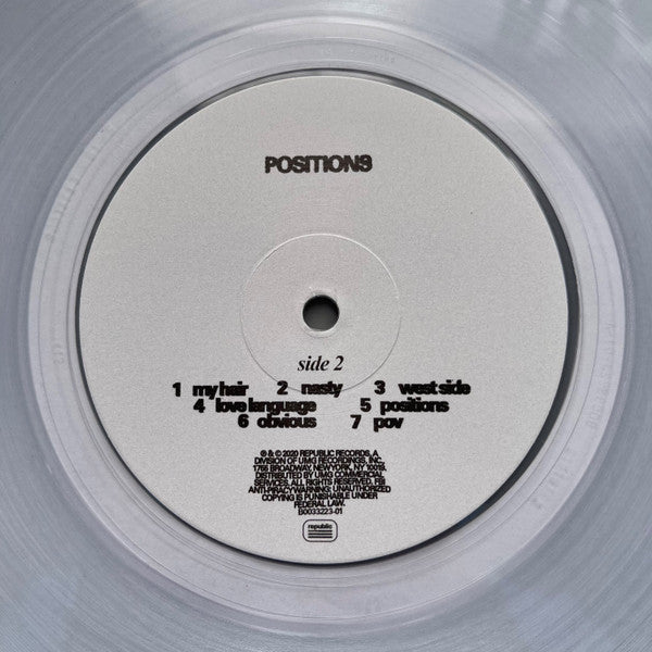 Ariana Grande : Positions (LP, Album, Ltd, Cle)