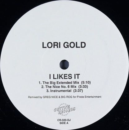 Lori Gold : I Likes It (12", Promo)
