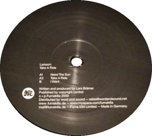 Larsson (2) : Take A Ride (12", Ltd)