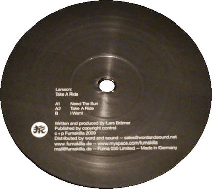 Larsson (2) : Take A Ride (12", Ltd)
