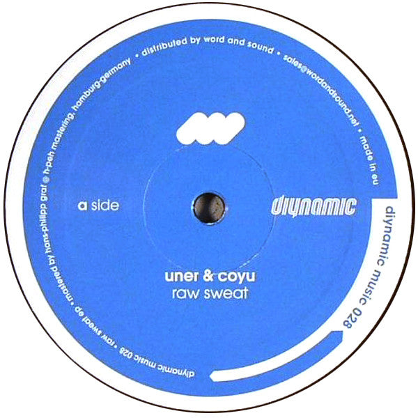 Uner & Coyu : Raw Sweat EP (12", EP)