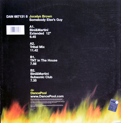 Jocelyn Brown : Somebody Else's Guy (12")