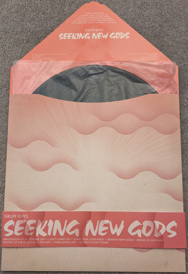 Gruff Rhys : Seeking New Gods (LP, Album, Gre)