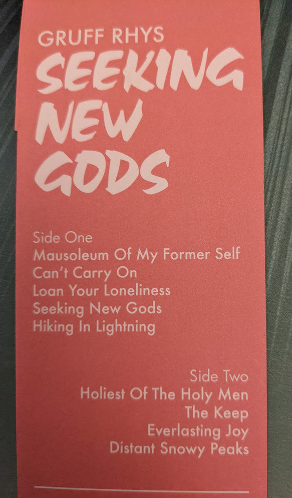 Gruff Rhys : Seeking New Gods (LP, Album, Gre)
