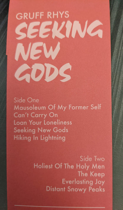 Gruff Rhys : Seeking New Gods (LP, Album, Gre)