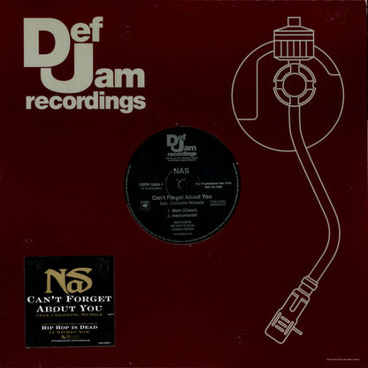 Nas : Can't Forget About You (12", Single, Promo)