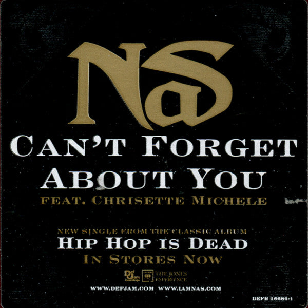 Nas : Can't Forget About You (12", Single, Promo)