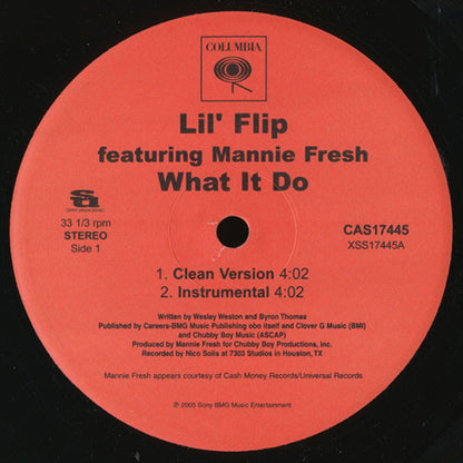 Lil' Flip : What It Do (12")