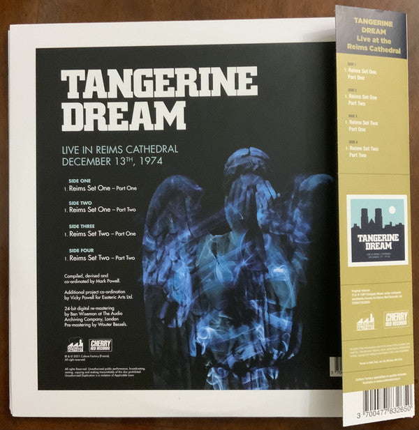 Tangerine Dream : Live In Reims Cathedral December 13th, 1974 (2xLP, RSD, Ltd, Pic)