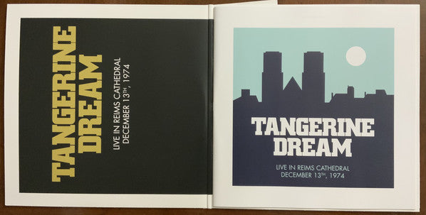 Tangerine Dream : Live In Reims Cathedral December 13th, 1974 (2xLP, RSD, Ltd, Pic)