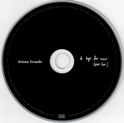 Ariana Grande : K Bye For Now (Swt Live) (2xCD, Album, RSD)