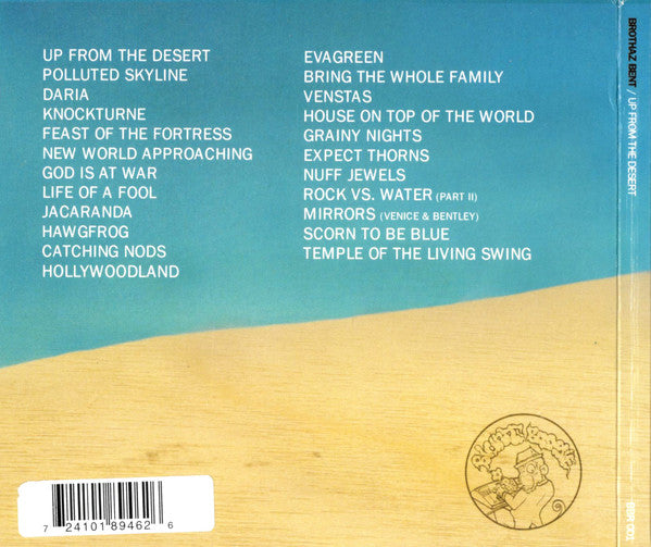 Brothaz Bent : Up From The Desert (CD, Album)