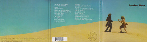 Brothaz Bent : Up From The Desert (CD, Album)