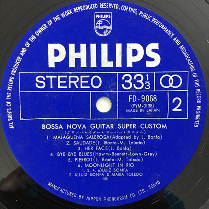 Baden Powell / Luiz Bonfá : Bossanova Guitar Super Custom (2xLP, Comp, Gat)
