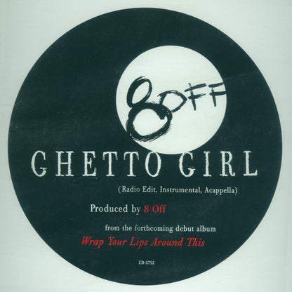 8-Off : Ghetto Girl (12", Single, Promo)