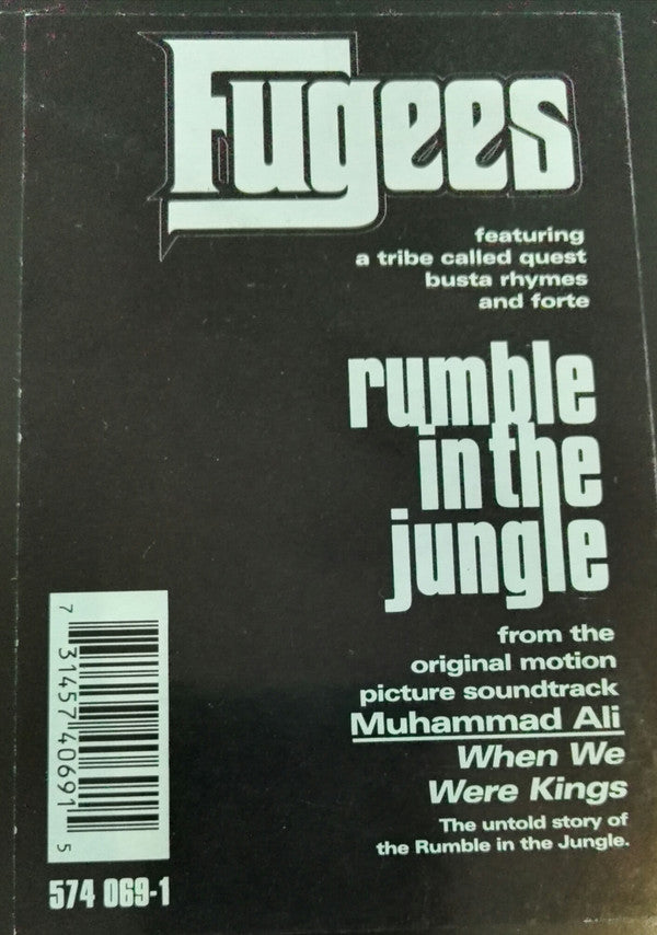 Fugees Featuring A Tribe Called Quest, Busta Rhymes And John Forté : Rumble In The Jungle (12", Promo, Bla)