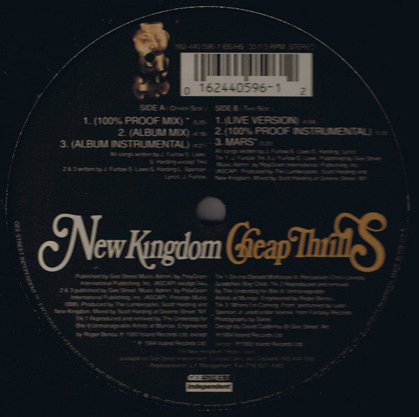 New Kingdom : Cheap Thrills (Live Version) (12")