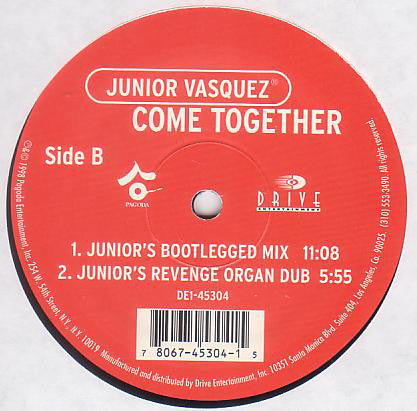 Junior Vasquez : Come Together (12")