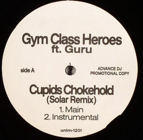 Gym Class Heroes : Cupid's Chokehold (Solar Remix) (12")