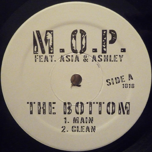 M.O.P. Feat. Asia & Ashley : The Bottom (12", Promo)