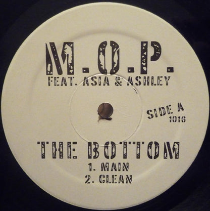 M.O.P. Feat. Asia & Ashley : The Bottom (12", Promo)