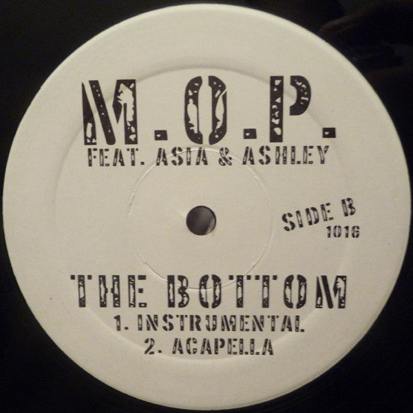 M.O.P. Feat. Asia & Ashley : The Bottom (12", Promo)