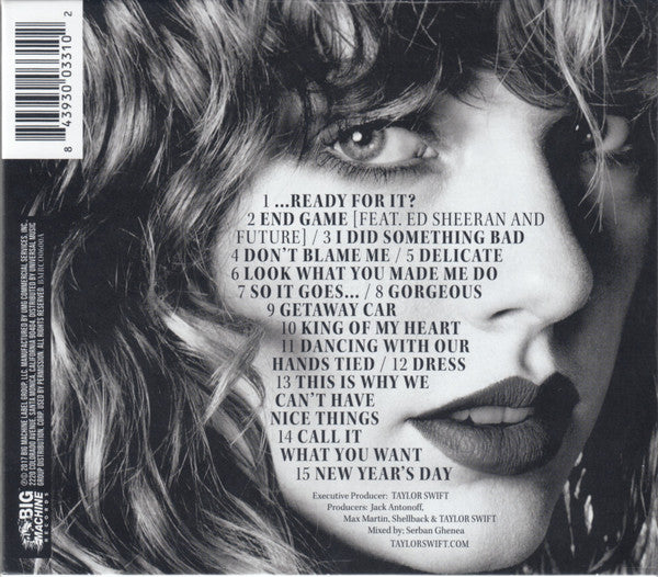 Taylor Swift : Reputation (CD, Album, RE)