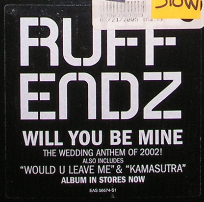Ruff Endz : Will You Be Mine (12", Promo)