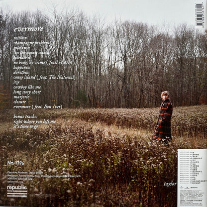 Taylor Swift = Taylor Swift : Evermore = 永恒故事 (2xLP, Album, Dlx, Num, Gre)