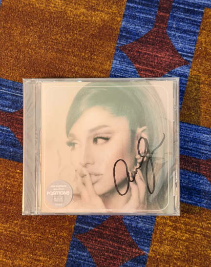 Ariana Grande – Positions Signed CD Sealed