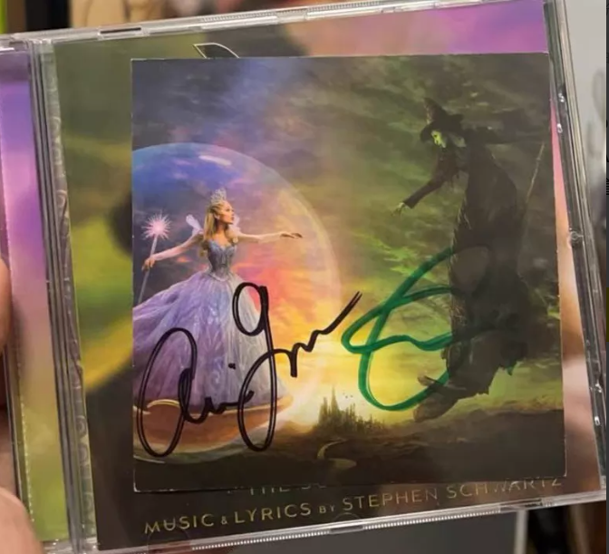 Wicked: For Good O.S.T. Signed CD Ariana Grande & Cynthia Erivo