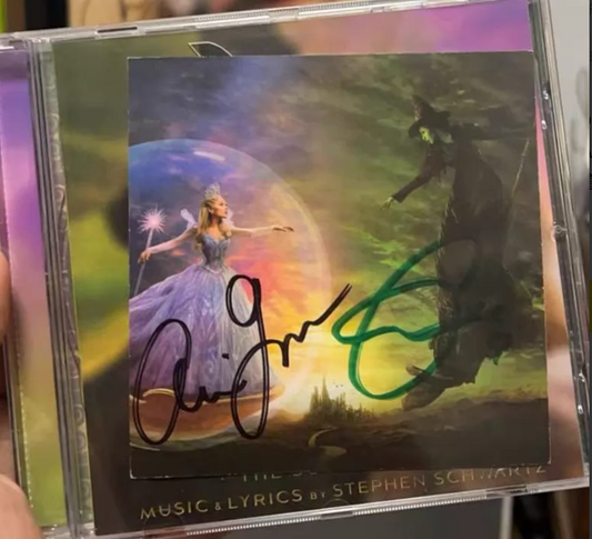 Wicked: For Good O.S.T. Signed CD Ariana Grande & Cynthia Erivo