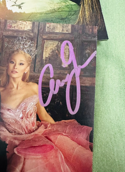 Ariana Grande – Wicked Signed CD Limited Edition