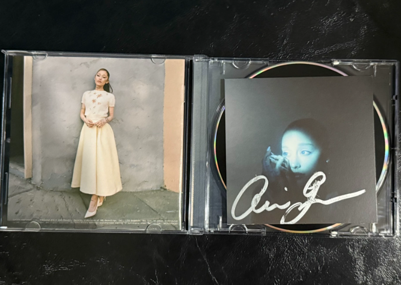 Ariana Grande – Eternal Sunshine Brighter Days Ahead Signed CD